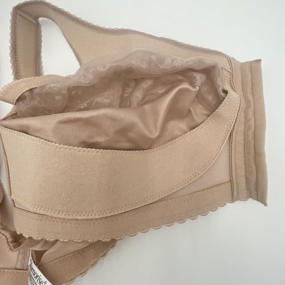 Glamorise 48DD Women's Full Figure Magic Lift Front Close Support Bra CH400 - Picture 12 of 16